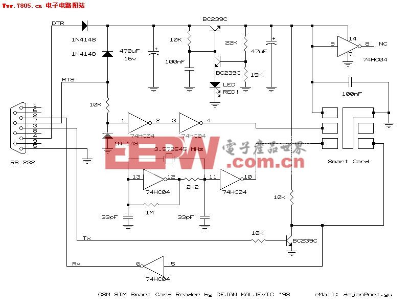 一卡多号读卡器原理图与电路解析——电子产品世界指南